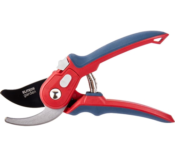 Секатор с плавным регулируемым захватом плоскостной Elitech PB 03 Garden 206426