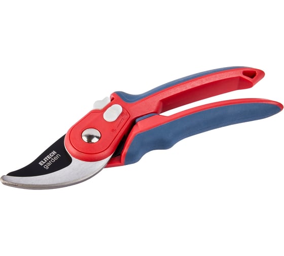 Секатор с плавным регулируемым захватом плоскостной Elitech PB 03 Garden 206426