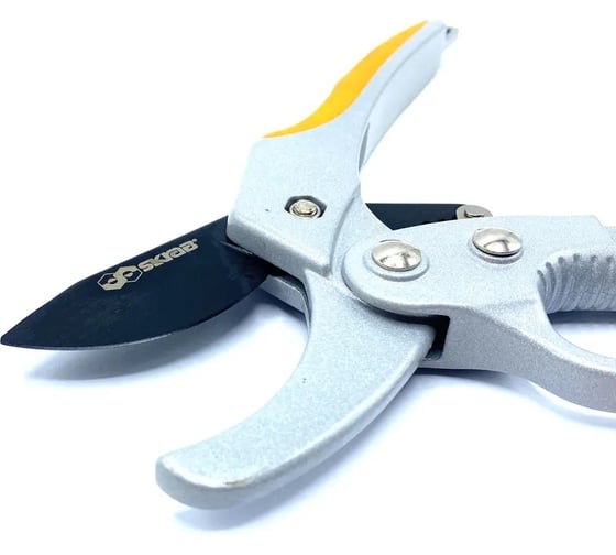 Секатор садовый SKRAB AL SK5 200мм храповый контакт 28548