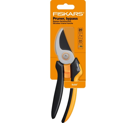 Плоскостной секатор Fiskars Solid P341 1057164