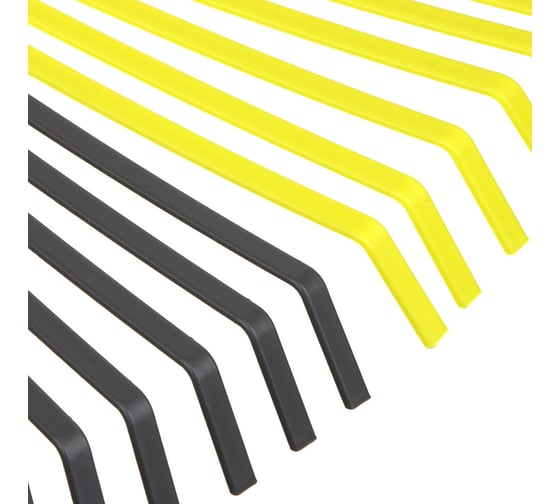 Грабли Inbloom садовые 2 в 1, 24 зубьев, 53x46см, PP 187-002