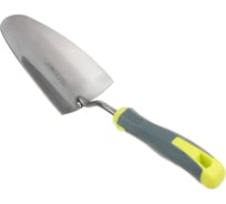 Лопатка садовая Inbloom PROF+, широкая, 33см, нержавеющая сталь, PP, TPR 181-041
