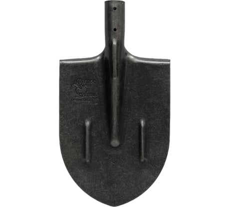 Штыковая лопата без черенка Репка 115650 заточенная, рельсовая сталь 1.6 мм 12431