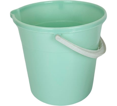 Ведро пищевое Мультипласт Групп 7л, с носиком (10) мятное MPG0064