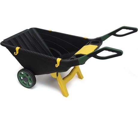 Садовая тележка HELEX черная/зеленая, 80 л H815