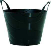 Гибкое кашпо-корзина Prosperplast Billy 33.8 см, черное IPBI340 411
