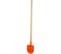 Лопата штыковая ЛКО с черенком 1.2 м (весенне-алая) EUROFLEX 64125198 1