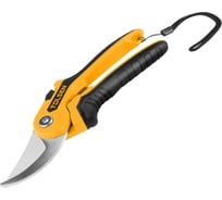 Секатор плоскостной TOLSEN Industrial 215 мм, макс рез 19 мм, лезвие нерж. сталь, двухкомп. рукоятки 31035