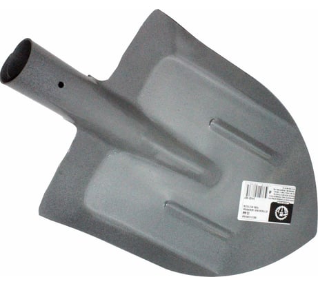 Совковая остроконечная щебёночная лопата ON 210х265х1.5 мм, с ребрами жесткости, без черенка 24-02-007