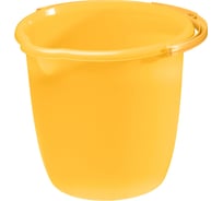 Ведро Бытпласт 8 л (желтый) 431258406