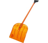 Лопата Polyagro "ПОЛИМИНИ" поликарбонат алюминиевый черенок, v- ручка, 340x385мм 8025694