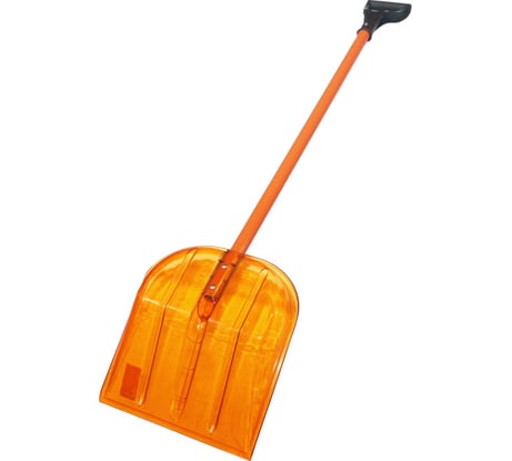 Лопата Polyagro "ПОЛИМИНИ" поликарбонат алюминиевый черенок, v- ручка, 340x385мм 8025694