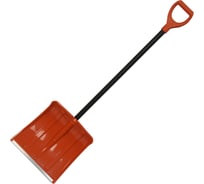 Лопата снеговая DEVery Вьюга №3 Люкс (ал.пл) 380x365 мм с металл. чер. и V-обр. ручкой 5713016