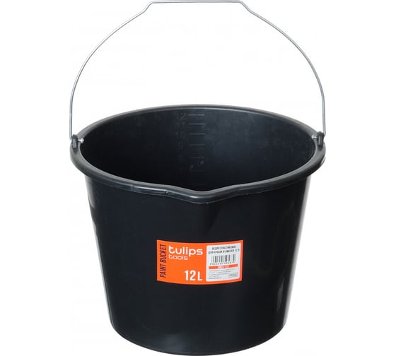 Ведро строительное Tulips tools 12 л IM03-112