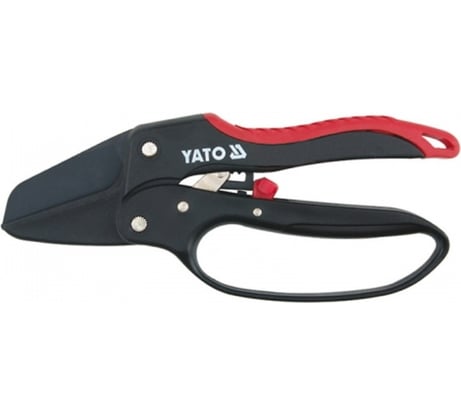 Секатор с упорной пластиной и храповым механизмом YATO 200 мм YT-8808