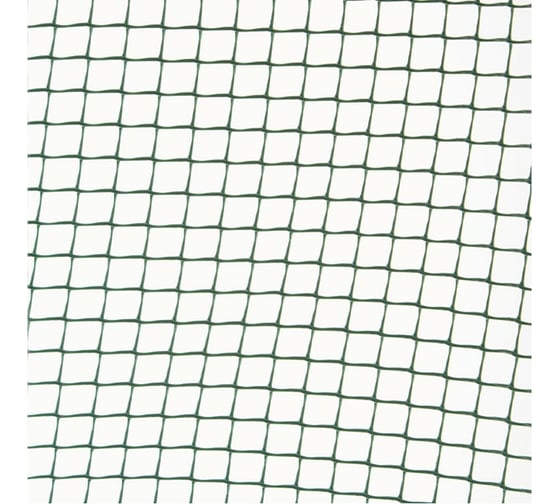 Квадратная садовая сетка Зеленый луг Удачная 15х15 мм, 1.0х20 м Р1 .