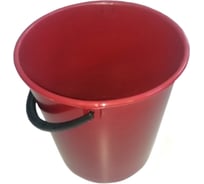 Хозяйственное ведро BlagPlast 5 л, красное Bl-19896-2