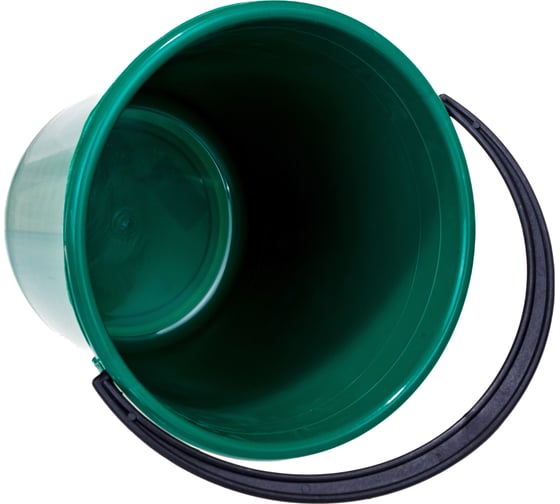 Хозяйственное ведро с крышкой BlagPlast 10 л, зеленое Bl-19902-1