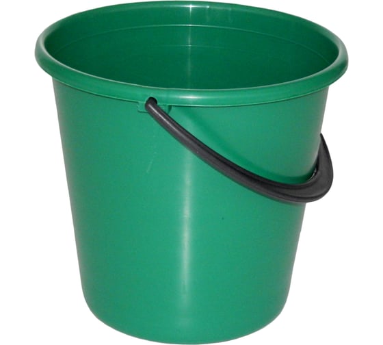 Хозяйственное ведро BlagPlast 10 л, зеленое Bl-19901-1