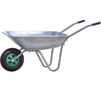 Тачка садовая BRADO 1x85 GARDEN (до 85 л, до 150 кг, 1x3.5-6, пневмо, ось 16*90) 00-00023299