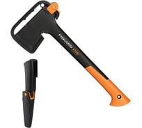 Набор Fiskars: топор Х10, универсальный нож с точилкой 1057914