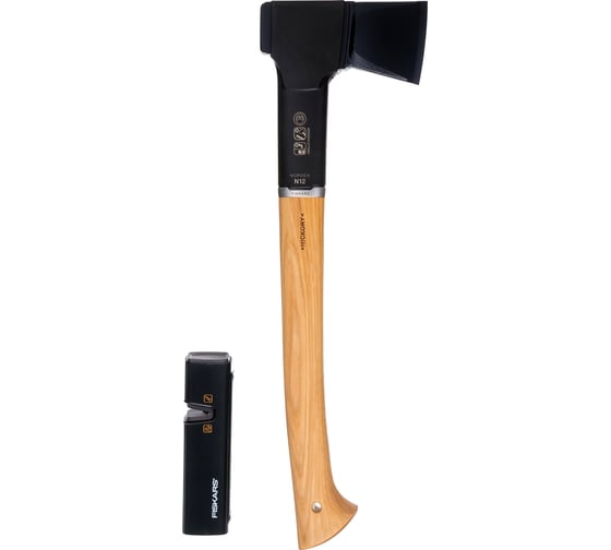 Набор Fiskars: топор Norden N12 NC COC 021366 FSC Mix + точилка 1052277