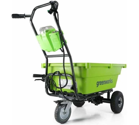 Самоходная садовая тележка Greenworks G40GCK6 40 В, с АКБ 6 А*ч и ЗУ 7400007UF