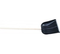 Лопата Инструм-Агро Памир 410х415 мм, с алюминиевой планкой, деревянный черенок, высший сорт, в сборе 1000178-6 КА-00000962