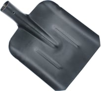 Лопата совковая черная п/о, рельсовая сталь, 235х345 мм, с ребрами жесткости, б/ч, тулейка d 40, ПО Черный Муар On 24-02-034