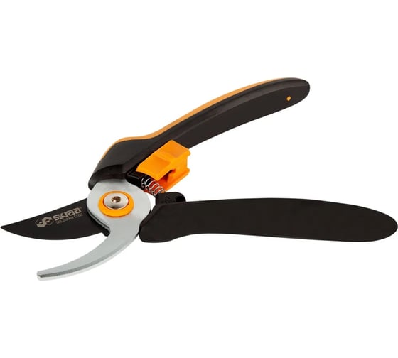 Секатор садовый SKRAB 200 мм, плоскостной, PP SK5 тефлон 1057164 28587