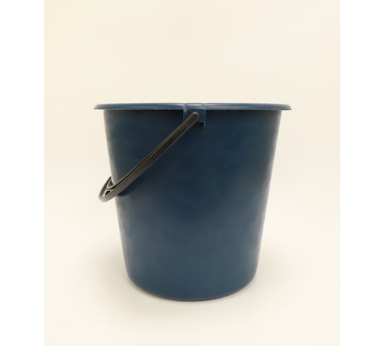 Пластиковое ведро ACG 10 л, синее/черное 1025430 1