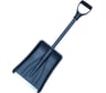 Лопата снеговая автомобильная №7 п/эт, с оцинкованой накладкой, с черенком, ручкой 250x365мм ЛЕТО 21648
