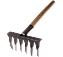 Грабли 6-ти зубые ООО "ПК ХозЦентр" витые, эмаль, с черенком ГВ-6 СИ-00079