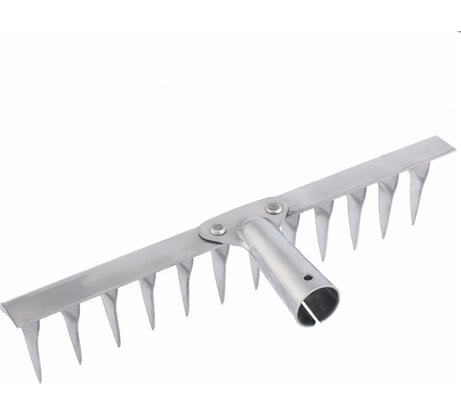 Грабли ООО "ПК ХозЦентр" нержавеющая сталь, 12-ти зубые, витые, без черенка СИ-00099