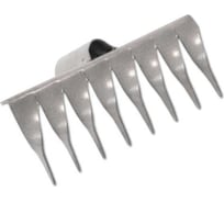 Витые грабли ООО "ПК ХозЦентр" нержавеющая сталь, 8-ми зубые, без черенка СИ-00095