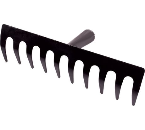 Грабли 10-ти зубые ООО "ПК ХозЦентр" прямые, эмаль, без черенка ГП-10 СИ-00091