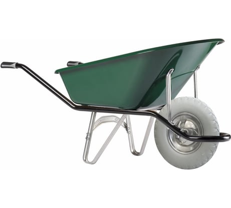 Тачка одноколесная Haemmerlin Cargo Bati Plus Reno 110 л окрашенный кузов, непробиваемое литое колесо с подшипником 3012510101