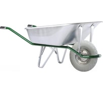 Тачка одноколесная Haemmerlin Cargo Excellium MG GFR(4058) 160 л оцинкованный кузов, непробиваемое литое колесо с подшипником 3013796101