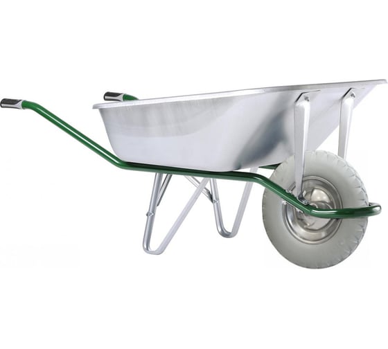 Тачка одноколесная Haemmerlin Cargo Excellium MG GFR(4058) 160 л оцинкованный кузов, непробиваемое литое колесо с подшипником 3013796101