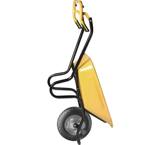 Тачка одноколесная Haemmerlin FLEXI UP 100 л крашеный кузов, пневмо колесо-подшипник 305580601