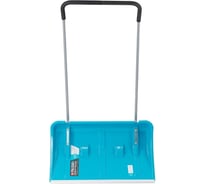 Скрепер для уборки снега PALISAD LUXE полипропилен, колеса, 750х445х1275 мм, рукоятка с ПВХ 61800