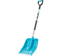 Лопата для уборки снега PALISAD LUXE полипропилен, 350х405х1300мм, алюминиевый черенок, ПВХ накладка 61776