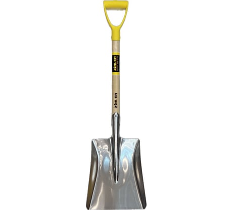 Лопата автомобильная алюминиевая совковая с череноком 540 мм и ручкой ZINLER Z1.16AH8G ЛАлСАЧ8р