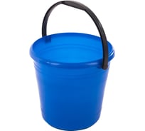 Пластиковое ведро с ручкой Элластик-Пласт 8 л, синее ЭП 252030