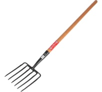 Садовые кованые 6-рогие вилы с черенком Greengo ВС 3340816