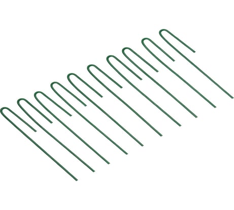 Универсальный колышек Greengo h=20 см, ножка d=0.3 см, 10 шт., зеленый 4191904