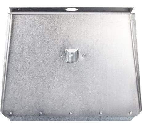 Лопата снеговая Грандмастер трехбортная, 50х43 см, Ла-3б, алюминий 1,5 мм, планка металлическая на клепках, без черенка 700344