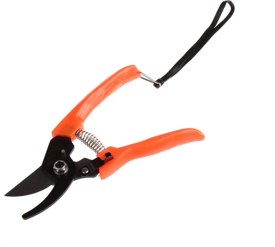 Секатор Greengo 7", 17 см, оранжевая рукоять 150781 1