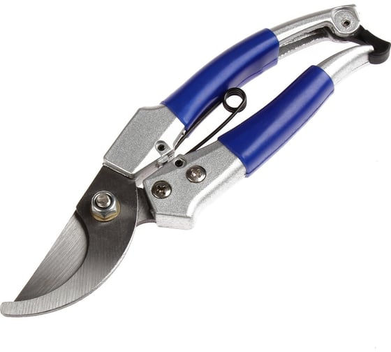 Секатор Greengo 8", 20 см, синяя рукоять 150787