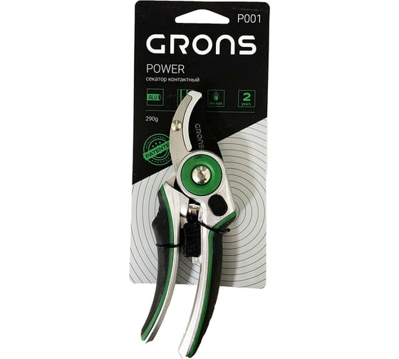 Контактный секатор Лама Торф Grons POWER P001 4680010313411